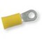 Isolierter Verbinder 4,3 mm gelb